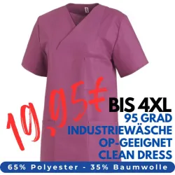 DAMEN - KASACK 769 von LEIBER / Farbe: brombeere / 50 % Baumwolle 50 % Polyester