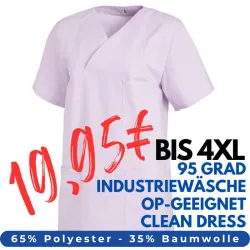 DAMEN - KASACK 769 von LEIBER / Farbe: flieder / 50 % Baumwolle 50 % Polyester