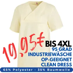 DAMEN - KASACK 769 von LEIBER / Farbe: gelb / 50 % Baumwolle 50 % Polyester