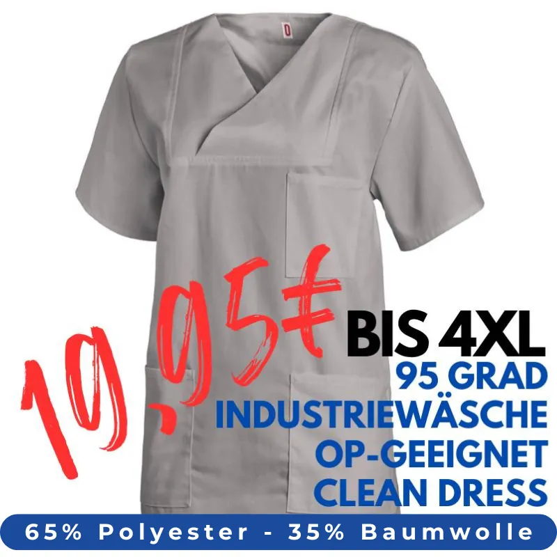 HERREN - KASACK 769 von LEIBER / Farbe: hellgrau / 50 % Baumwolle 50 % Polyester | MEIN-KASACK.de - KASACK - KASACKS