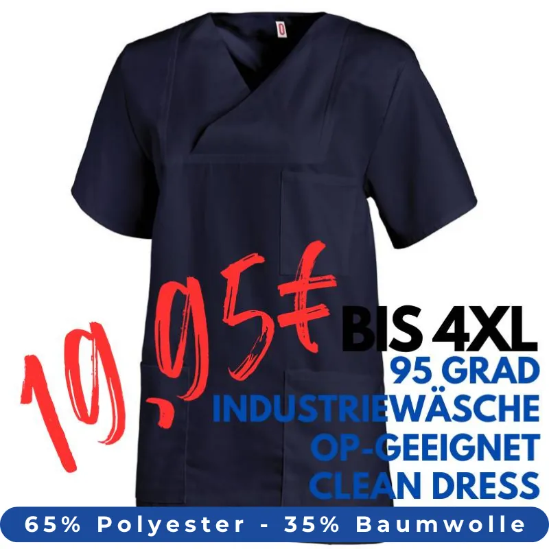 HERREN - KASACK 769 von LEIBER / Farbe: marine / 50 % Baumwolle 50 % Polyester | MEIN-KASACK.de - KASACK - KASACKS