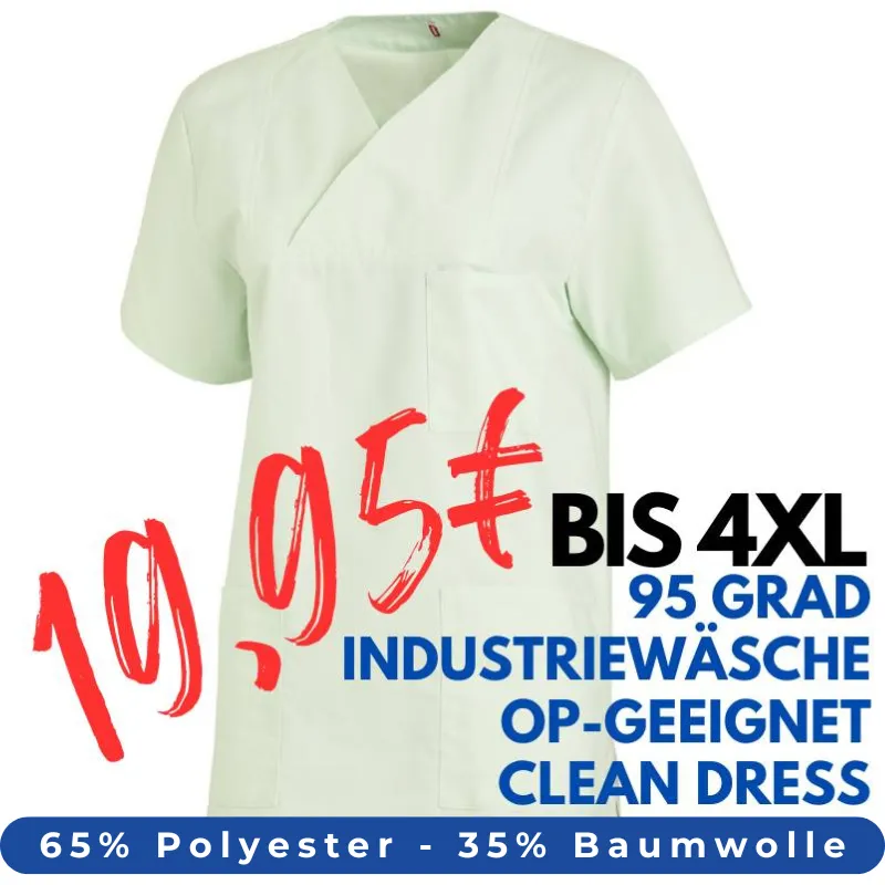 HERREN - KASACK 769 von LEIBER / Farbe: mint / 50 % Baumwolle 50 % Polyester | MEIN-KASACK.de - KASACK - KASACKS