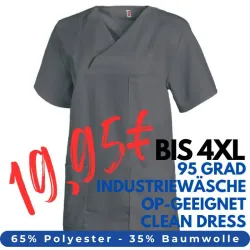 OP-KASACK 769 von LEIBER / Farbe: anthrazit / 50 % Baumwolle 50 % Polyester