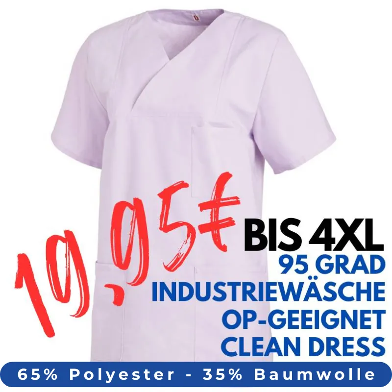 OP-KASACK 769 von LEIBER / Farbe: flieder / 50 % Baumwolle 50 % Polyester | MEIN-KASACK.de - KASACK - KASACKS