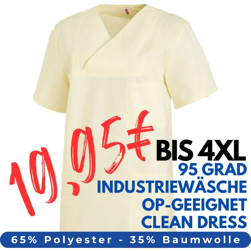 OP-KASACK 769 von LEIBER / Farbe: gelb / 50 % Baumwolle 50 % Polyester | MEIN-KASACK.de - KASACK - KASACKS