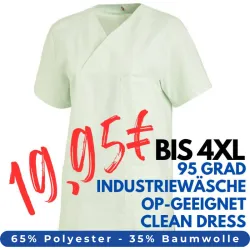 OP-KASACK 769 von LEIBER / Farbe: mint / 50 % Baumwolle 50 % Polyester