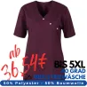 DAMEN - KASACK 941 von BEB / Farbe: dunkelviolett  / 50% Baumwolle 50% Polyester