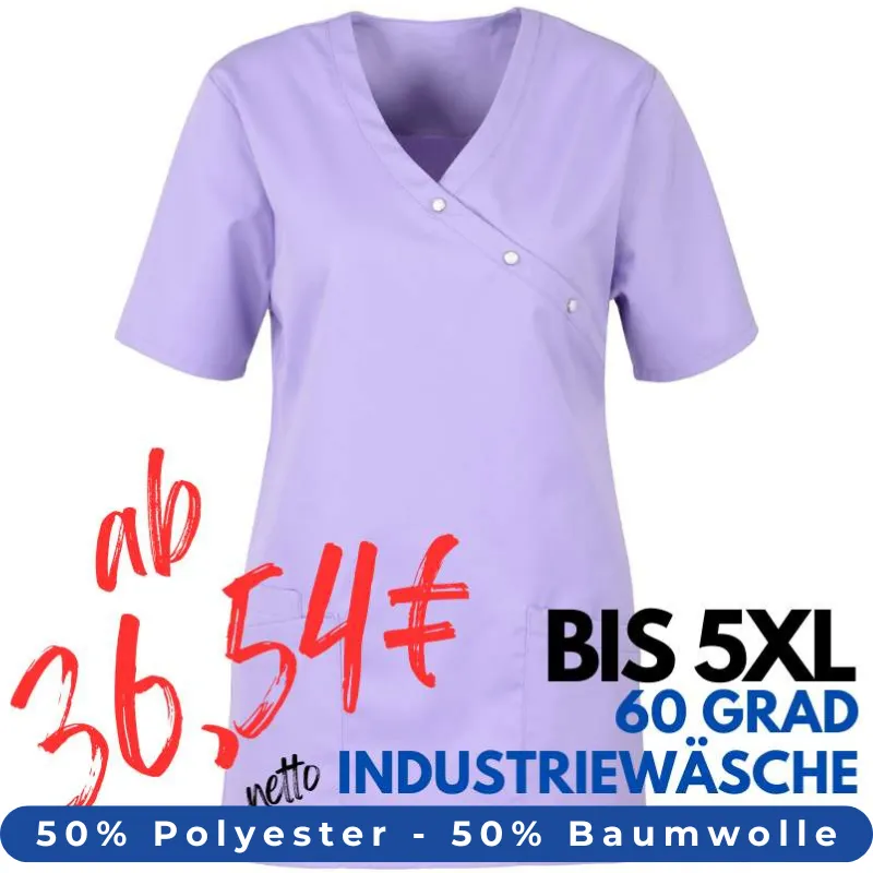 DAMEN - KASACK 941 von BEB / Farbe: flieder / 50% Baumwolle 50% Polyester | MEIN-KASACK.de - KASACK - KASACKS