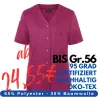 DAMEN - KASACK KS 63 - ESSENTIAL von KARLOWSKY / Farbe: fuchsia / 65% Polyester-35% Baumwolle-150 g