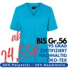 DAMEN - KASACK KS 63 - ESSENTIAL von KARLOWSKY / Farbe: pazifikblau / 65% Polyester-35% Baumwolle-150 g