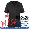 DAMEN - KASACK KS 63 - ESSENTIAL von KARLOWSKY / Farbe: schwarz / 65% Polyester-35% Baumwolle-150 g