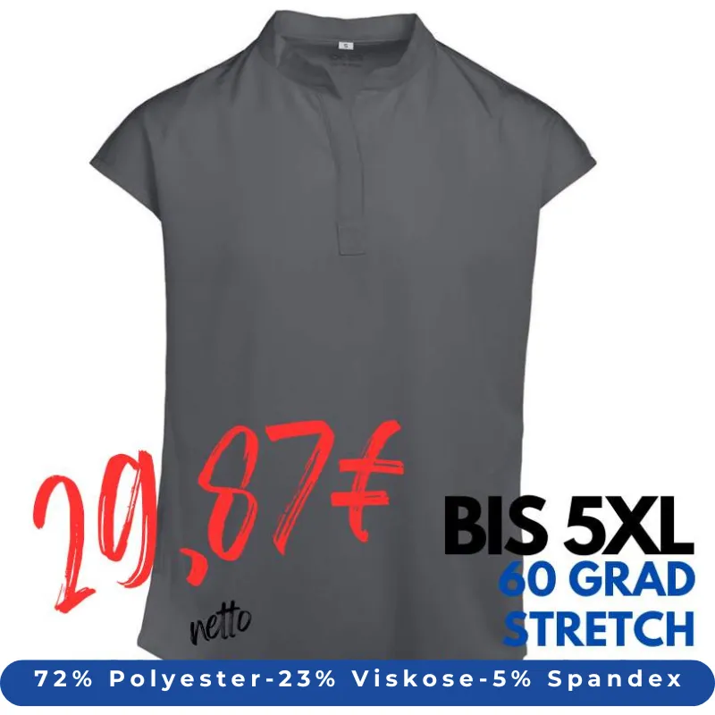 DAMEN - STRETCH - KASACK 239 von EXNER / Farbe: graphit / 72% Polyester, 23% Viscose, 5% Spandex, 180 g | MEIN-KASACK.de - KASACK - KASACKS