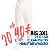 DAMEN ARBEITSHOSE MEDIZIN | 107 von LEIBER / Farbe: weiß / 50 % Baumwolle 50 % Polyester