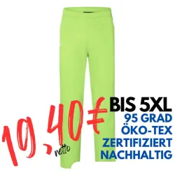DAMEN ARBEITSHOSE MEDIZIN | ESSENTIAL HM 14 von KARLOWSKY / Farbe: kiwi / 65% Polyester 35% Baumwolle 150g