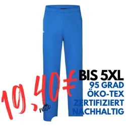 DAMEN ARBEITSHOSE MEDIZIN | ESSENTIAL HM 14 von KARLOWSKY / Farbe: königsblau / 65% Polyester 35% Baumwolle 150g