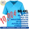 HERREN - OP - KASACK 2700 von MEIN-KASACK.de / Farbe: azur / 50%PES - 50%Tencel - 200g/m²