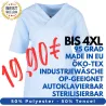 HERREN - OP - KASACK 2700 von MEIN-KASACK.de / Farbe: hellblau / 50%PES - 50%Tencel - 200g/m²