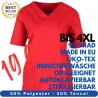 HERREN - OP - KASACK 2700 von MEIN-KASACK.de / Farbe: rot / 50%PES - 50%Tencel - 200g/m²