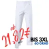HERREN ARBEITSHOSE MEDIZIN | 331 von EXNER / Farbe: weiß / 50% Baumwolle, 50% Polyester