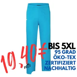 HERREN ARBEITSHOSE MEDIZIN | ESSENTIAL HM 14 von KARLOWSKY / Farbe: pazifikblau / 65% Polyester 35% Baumwolle 150g