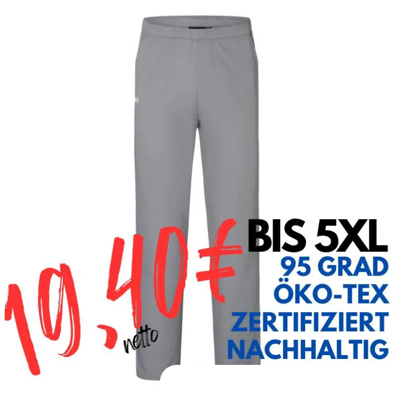 HERREN ARBEITSHOSE MEDIZIN | ESSENTIAL HM 14 von KARLOWSKY / Farbe: platingrau / 65% Polyester 35% Baumwolle 150g | MEIN-KASACK.de - KASACK - KASACKS