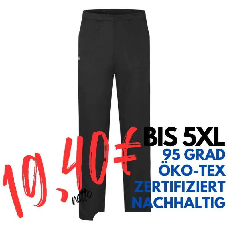 HERREN ARBEITSHOSE MEDIZIN | ESSENTIAL HM 14 von KARLOWSKY / Farbe: schwarz / 65% Polyester 35% Baumwolle 150g | MEIN-KASACK.de - KASACK - KASACKS
