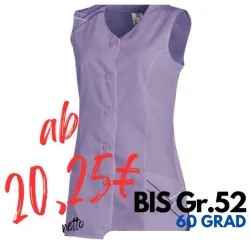 KASACK OHNE ARM 1247 von LEIBER / Farbe: flieder / 65 % Polyester 35 % Baumwolle