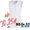 KASACK OHNE ARM 1247 von LEIBER / Farbe: weiß / 65 % Polyester 35 % Baumwolle