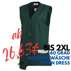 KASACK OHNE ARM 515 von LEIBER / Farbe: bottle green / 65 % Polyester 35 % Baumwolle