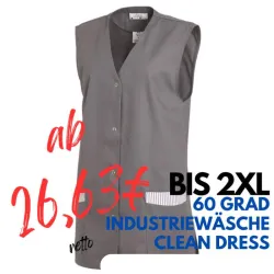 KASACK OHNE ARM 515 von LEIBER / Farbe: grau / 65 % Polyester 35 % Baumwolle