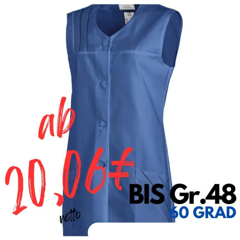 KASACK OHNE ARM 553 von LEIBER / Farbe: blau / 65 % Polyester 35 % Baumwolle | MEIN-KASACK.de - KASACK - KASACKS