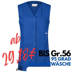 KASACK OHNE ARM KS 40 von KARLOWSKY / Farbe: blau / 65% Polyester-35% Baumwolle-215 g