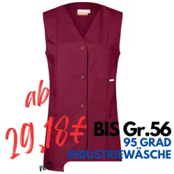 KASACK OHNE ARM KS 40 von KARLOWSKY / Farbe: bordeaux / 65% Polyester-35% Baumwolle-215 g