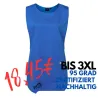 Überwurfschürze KS 64 - ESSENTIAL von KARLOWSKY / Farbe: königsblau / 65% Polyester-35% Baumwolle-150 g