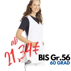 Überwurfschürze 641 von LEIBER / Farbe: weiß / 65 % Polyester 35 % Baumwolle