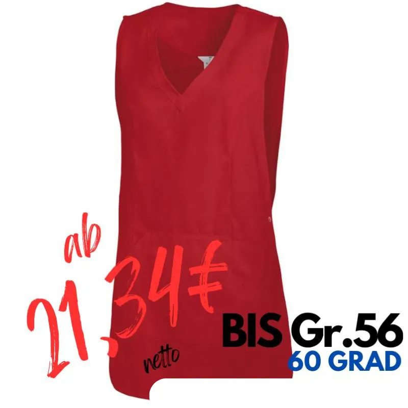 Überwurfschürze 641 von LEIBER / Farbe: rot / 65 % Polyester 35 % Baumwolle | MEIN-KASACK.de - KASACK - KASACKS