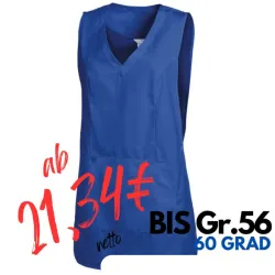 Überwurfschürze 641 von LEIBER / Farbe: königsblau / 65 % Polyester 35 % Baumwolle