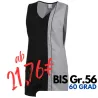 Überwurfschürze 2541 von LEIBER / Farbe: schwarz-silbergrau / 65 % Polyester 35 % Baumwolle