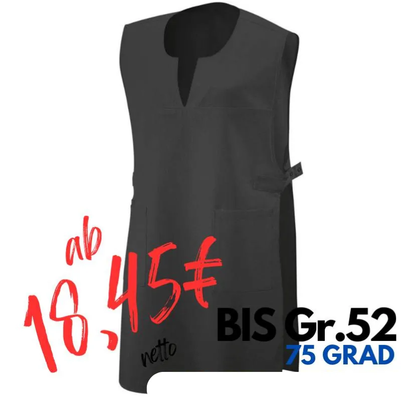 Überwurfschürze 12120 von EXNER / Farbe: schwarz / 65% Polyester 35% Baumwolle | MEIN-KASACK.de - KASACK - KASACKS