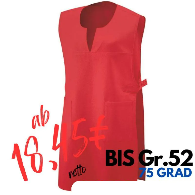 Überwurfschürze 12120 von EXNER / Farbe: rot / 65% Polyester 35% Baumwolle | MEIN-KASACK.de - KASACK - KASACKS