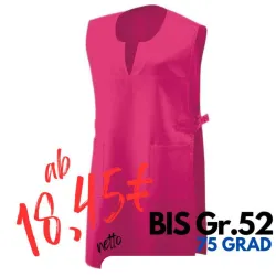 Überwurfschürze 12120 von EXNER / Farbe: pink / 100% Baumwolle