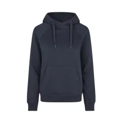 ARBEITS-HOODIE / ARBEITSPULLOVER DAMEN | CORE 637 von ID / Farbe: navy / 60% BAUMWOLLE 40% POLYESTER