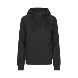ARBEITS-HOODIE / ARBEITSPULLOVER DAMEN | CORE 637 von ID / Farbe: schwarz / 60% BAUMWOLLE 40% POLYESTER