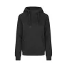ARBEITS-HOODIE / ARBEITSPULLOVER DAMEN | CORE 637 von ID / Farbe: schwarz / 60% BAUMWOLLE 40% POLYESTER