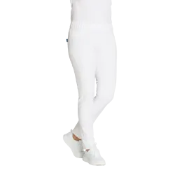 DAMEN ARBEITSHOSE MEDIZIN | 7810 von LEIBER / Farbe: weiß / 72 % Baumwolle 23 % Polyamid 5 % Elastolefin