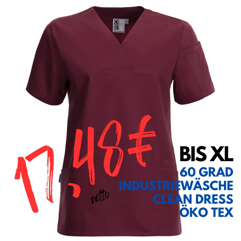DAMEN - KASACK 2253 von LEIBER / Farbe: burgund / 65 % PES 35 % BW | MEIN-KASACK.de - KASACK - KASACKS