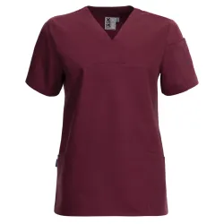 DAMEN - KASACK 2253 von LEIBER / Farbe: burgund / 65 % PES 35 % BW