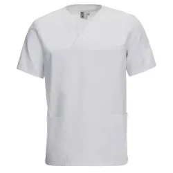 UNISEX - KASACK 2254 von LEIBER / Farbe: weiß / 65% Polyester - 35% Baumwolle