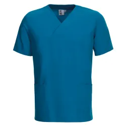 UNISEX - KASACK 2254 von LEIBER / Farbe: curacao / 65% Polyester - 35% Baumwolle