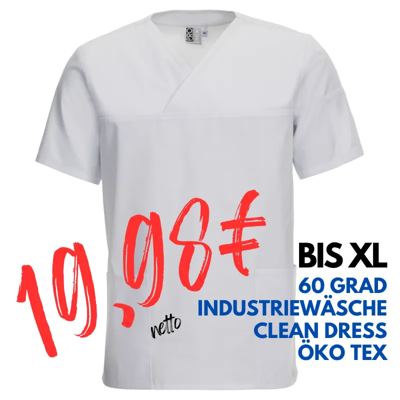 UNISEX - KASACK 2254 von LEIBER / Farbe: weiß / 65% Polyester - 35% Baumwolle | MEIN-KASACK.de - KASACK - KASACKS